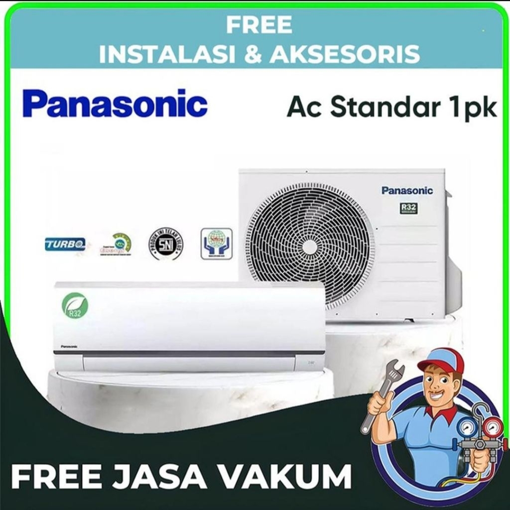 AC PANASONIC 1PK STANDAR CS-ZN 9 YKP +PASANG
