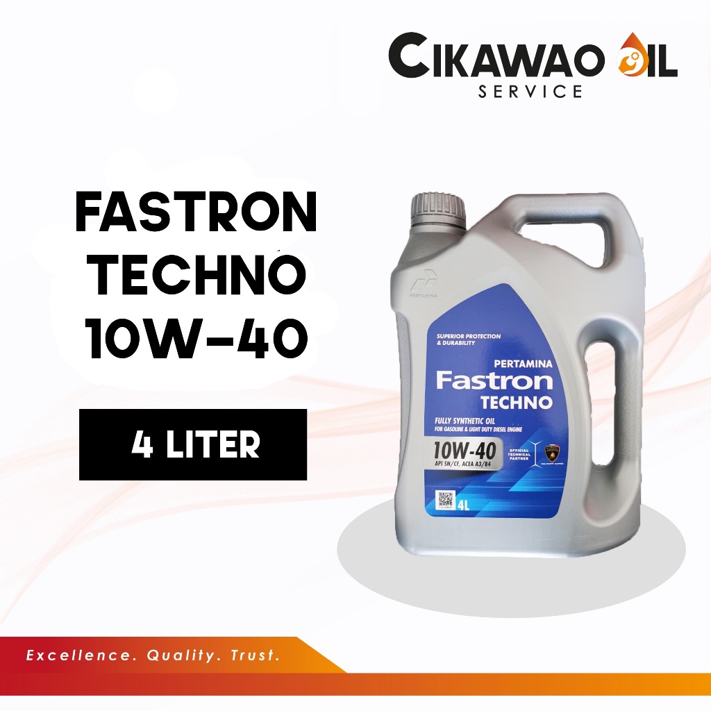 Oli Mobil Fastron Techno 10W-40 4L