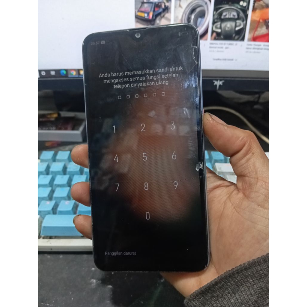 Oppo A12 minus lcd 3/32