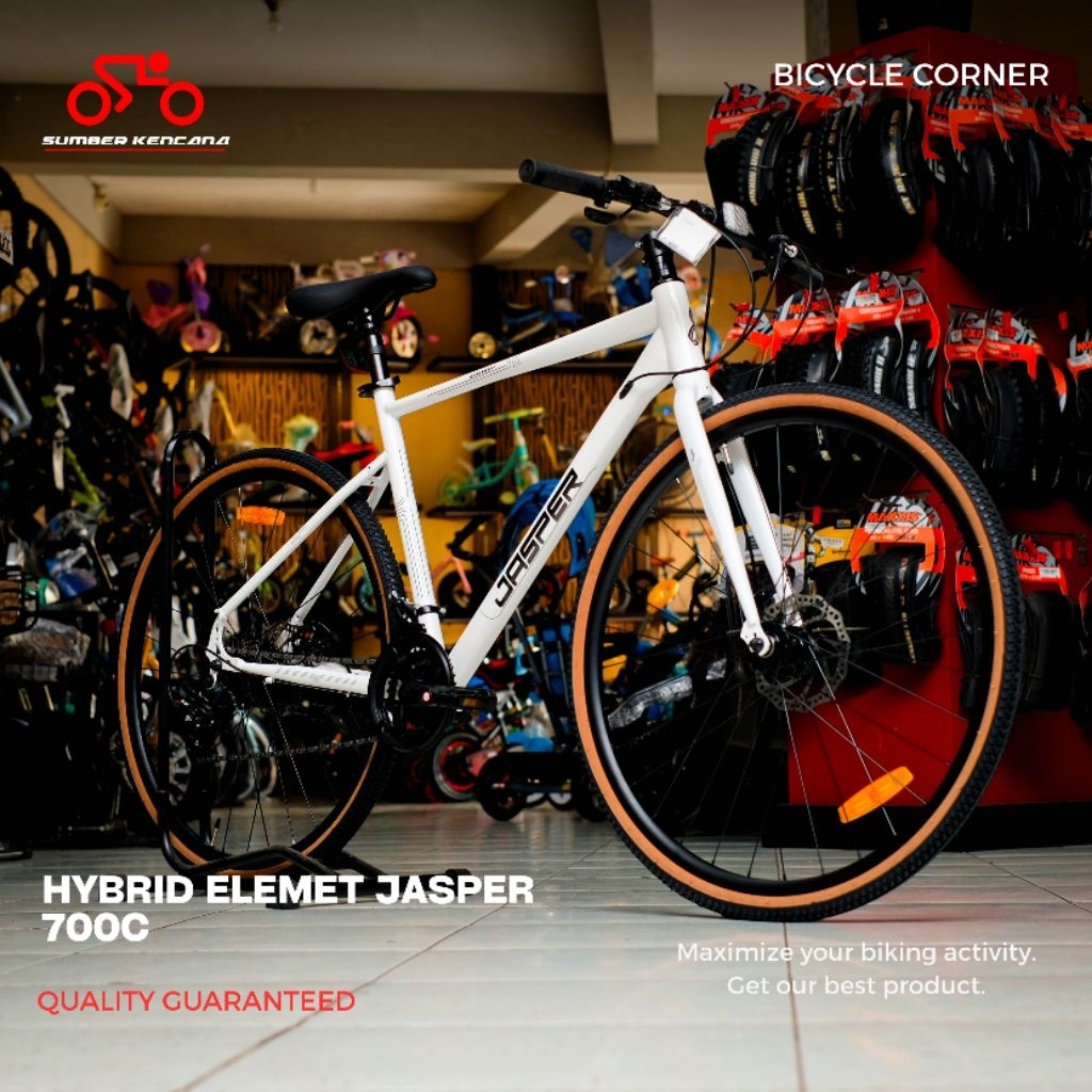 SEPEDA HYBRID ELEMENT JASPER 700C