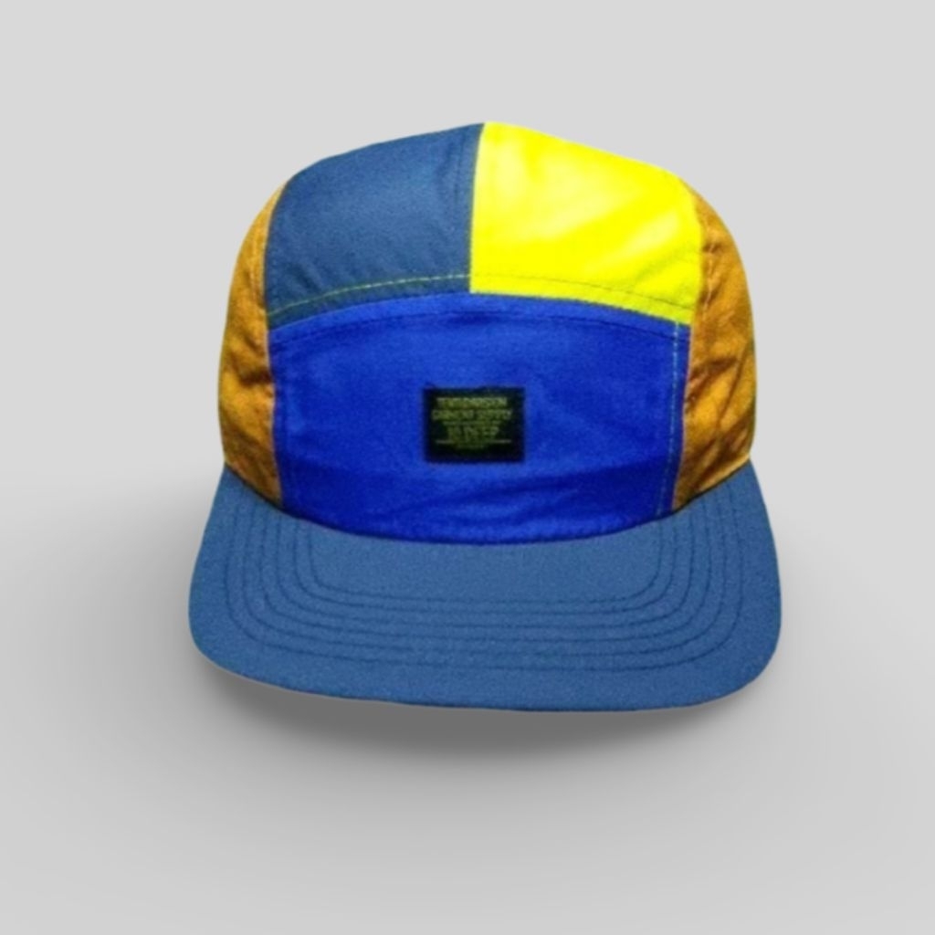 Topi 5 Panel 10 Deep (10Deep) NYC Streetwear Colorblock - Vintage & Rare