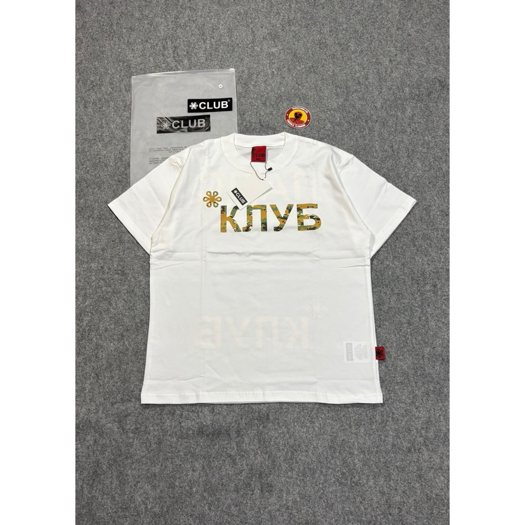 TSHIRT LADS CLUB MOSCOW CAMO WHITE