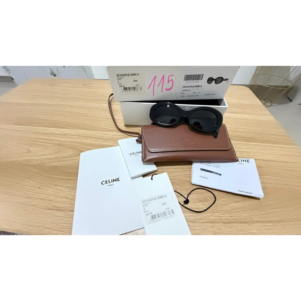 kacamata celine triomphe sunglasses