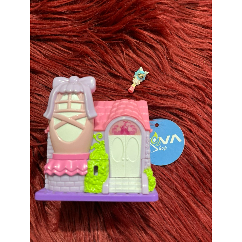 Shopkins Lil' Secrets Happy Steps Dance Studio mainan rumahan minaiture moose