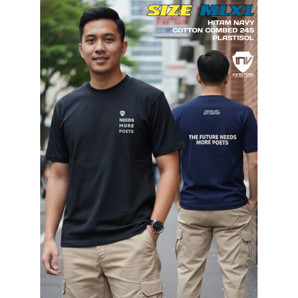 Baju Kaos / Investors / Distro / Original