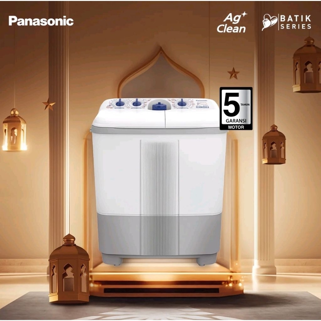 MESIN CUCI PANASONIC 2 TABUNG 8KG