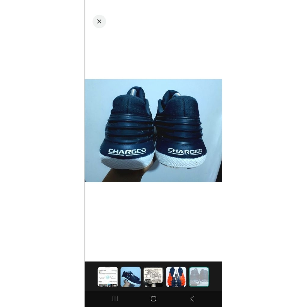 UA CHARGED (PRELOVED)