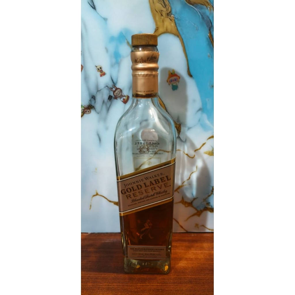 Botol kosong bekas minuman import untuk pajangan/koleksi Bluelabel/martelXO/HennesyXO/Goldlabel Dll