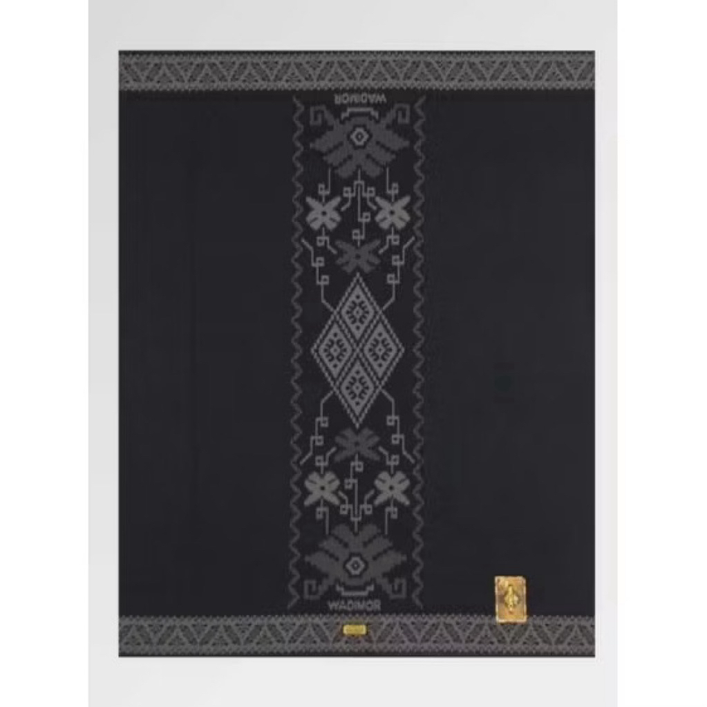 SARUNG WADIMOR HITAM / SARUNG WADIMOR MOTIF BALI