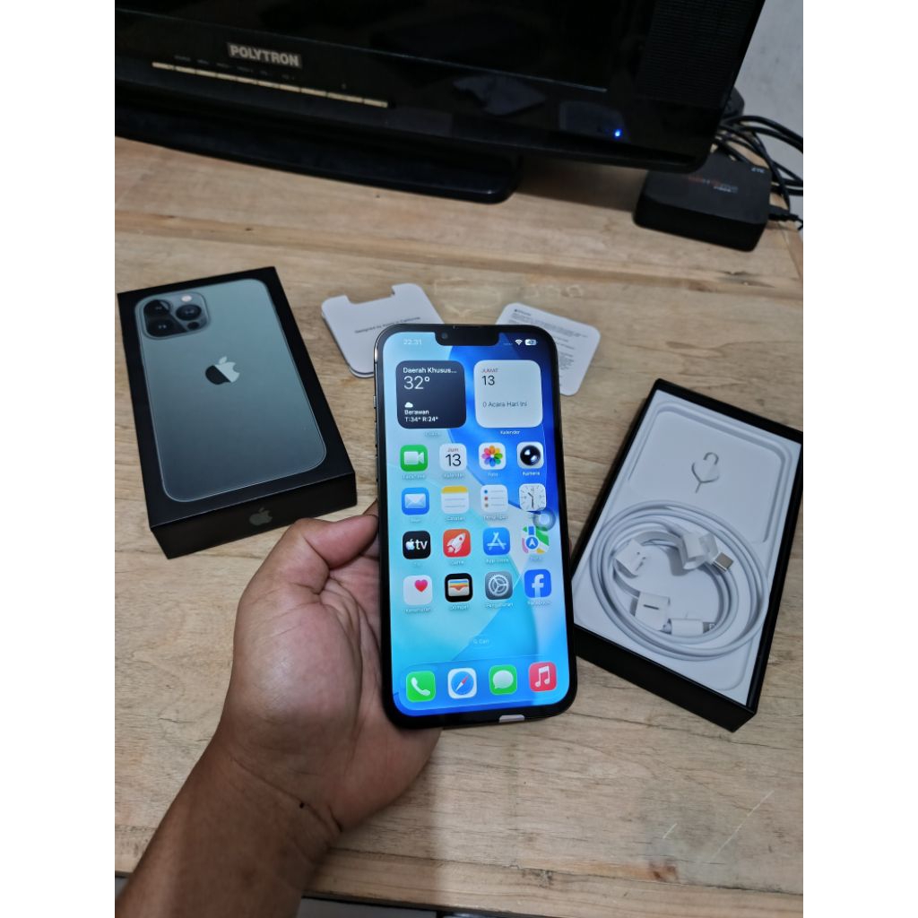 IBOX IPHONE 13 PRO MAX 128 GB RESMI PA/A SECOND MURAH