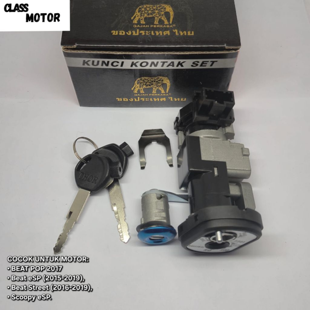 KUNCI KONTAK ASSY BEAT POP 2017 ORIGINAL THAI ORIGIN