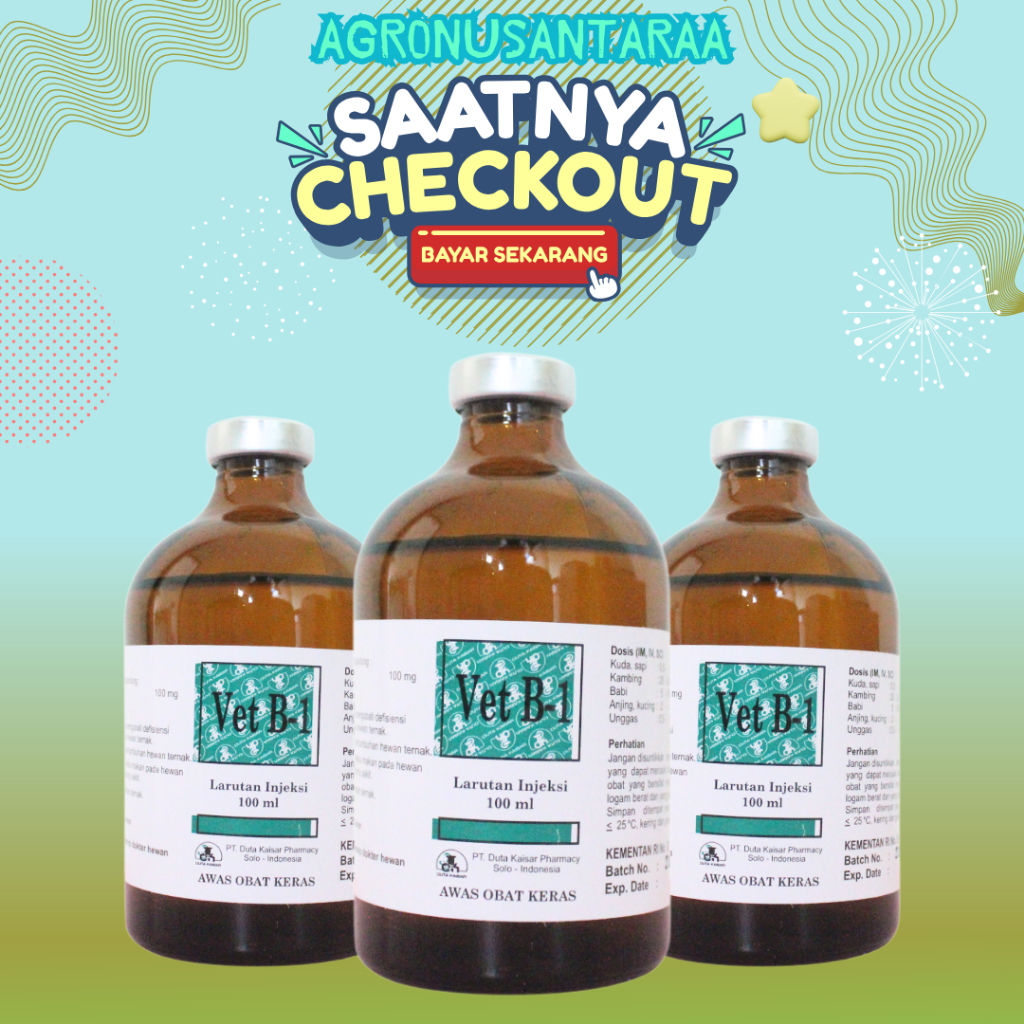 VET B1 - Vitamin B1 Duta Kaisar 100 ML.