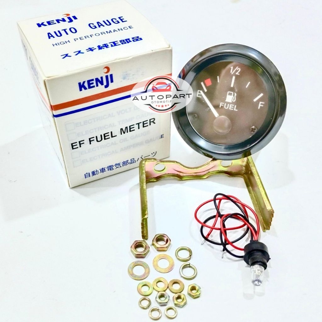 Fuel Meter Untuk Indikator Bensin Mobil dan Motor Universal / Ampere Meter Minyak Bensin Universal