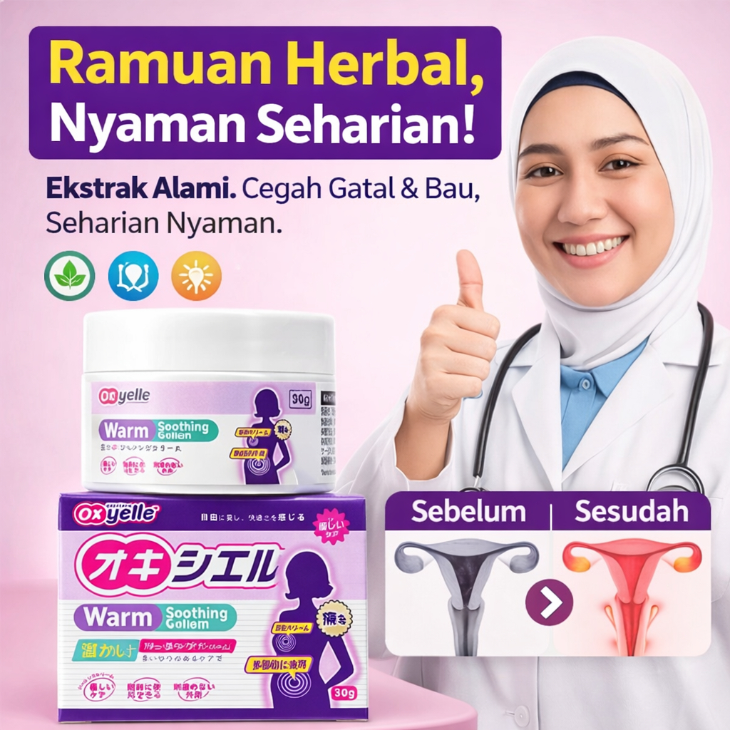 Gel Hangat Perut Rileks, Sensasi Alami/Gel Hangat Perut Membantu Meredakan Ketidaknyamanan Menstruas