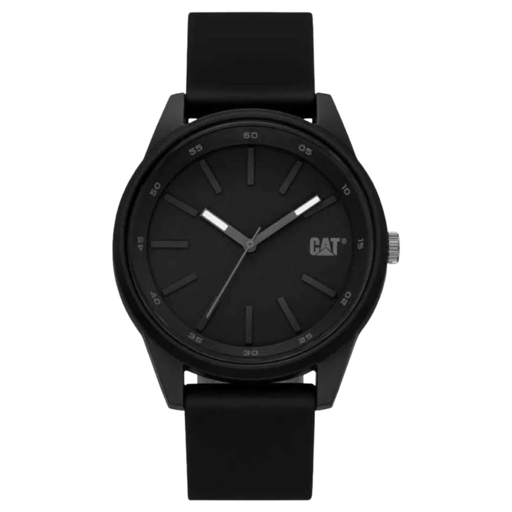 Galery Jam Tangan Caterpillar LJ.160.21.121 Black Rubber Strap