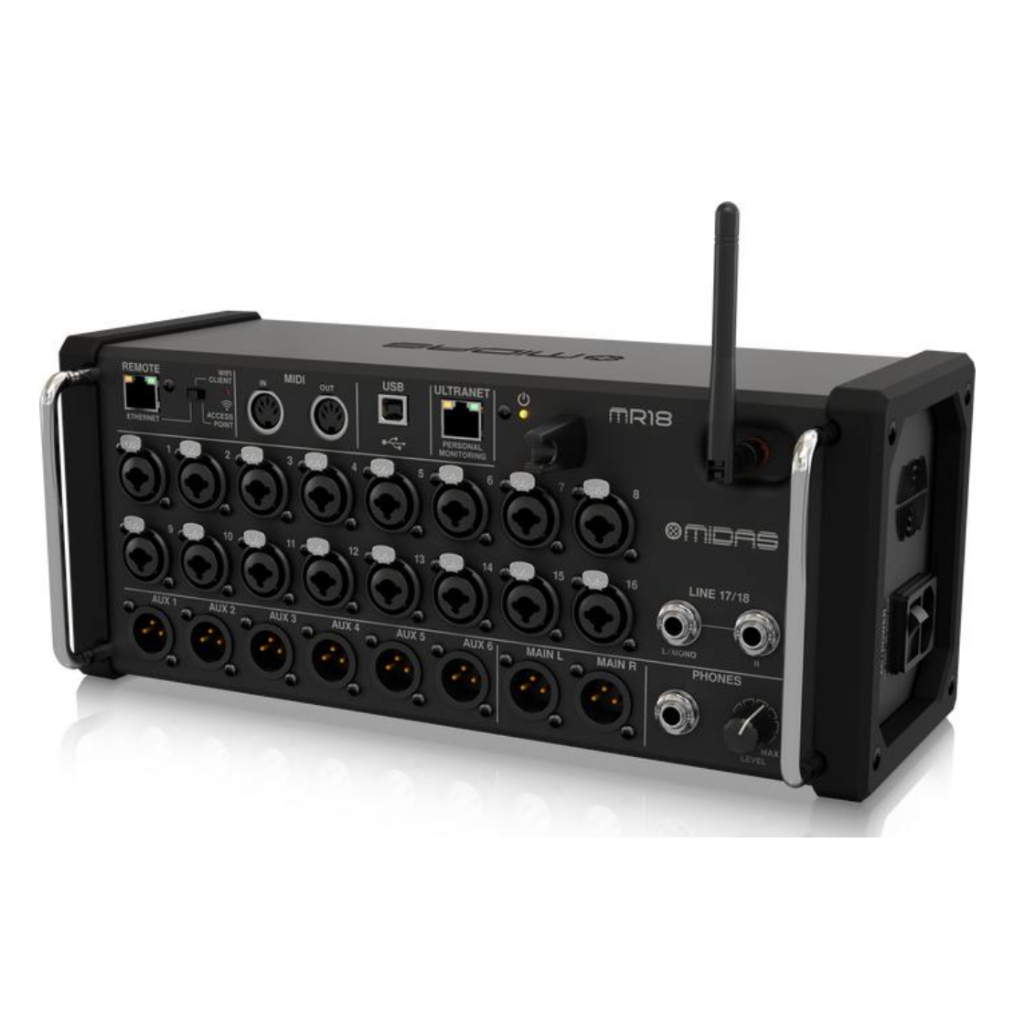 Mixer MIDAS MR18 / MR 18 – Mixer Digital Original