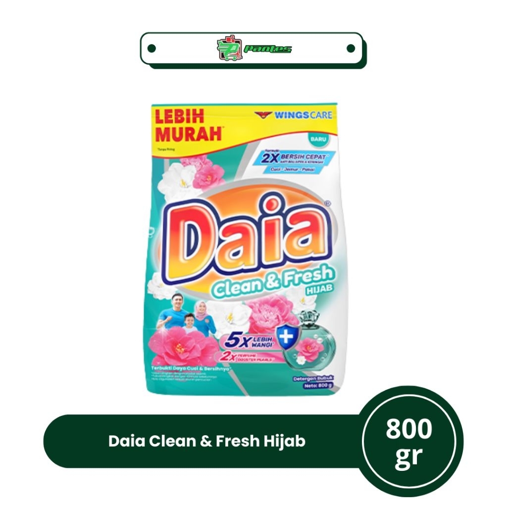 DAIA DETERJEN POWDER 800G