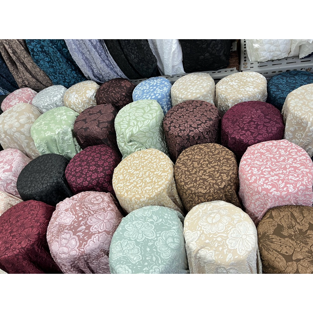 Kain Jaguard Embos Fukuro Premium/Jaguard Embos Mewah & Bertekstur