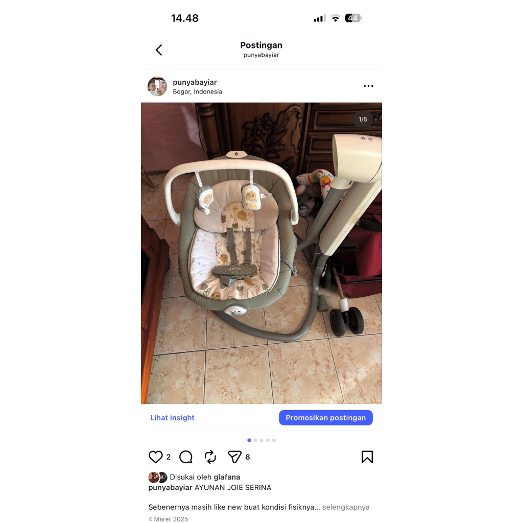 ayunan joie masih baguss