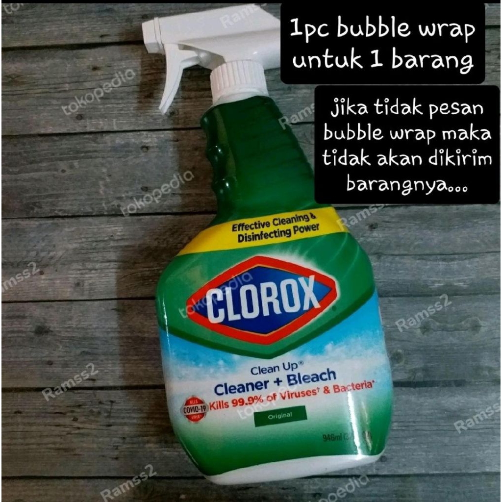 Clorox Clean Up Cleaner dan Bleach USA Singapore