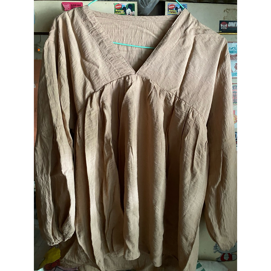 PRELOVED Blouse Coklat