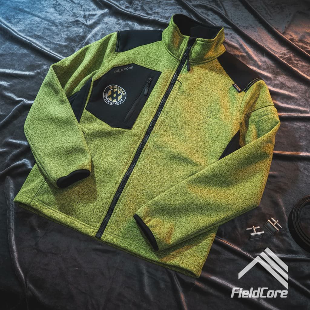 Field core Tebal Jacket Hijau