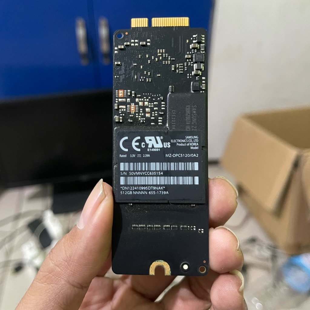 ssd macbook pro retina 2012 15 inch 512GB termurah