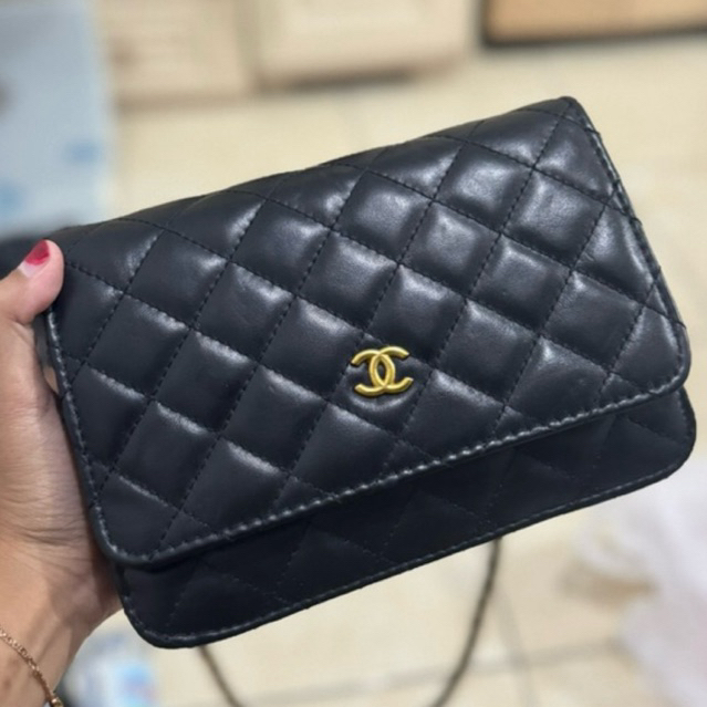 Chanel Classic Wallet On Chain - Tas Second/Tas Preloved/Tas Brand Preloved Murah
