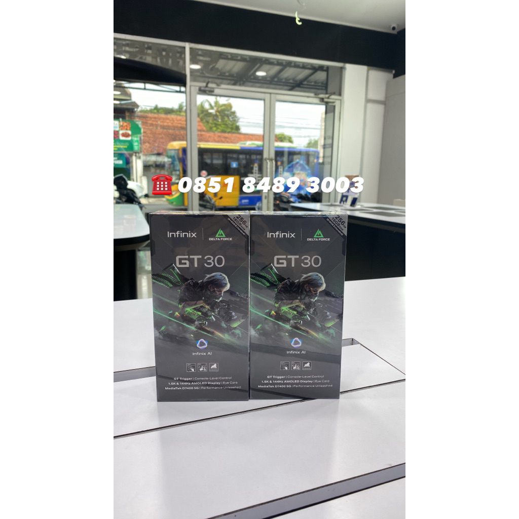 [BARU&BERGARANSI RESMI] INFINIX GT 30 8/256GB chipset MediaTek Dimensity 7400 (4nm), RAM 8GB/12GB, d