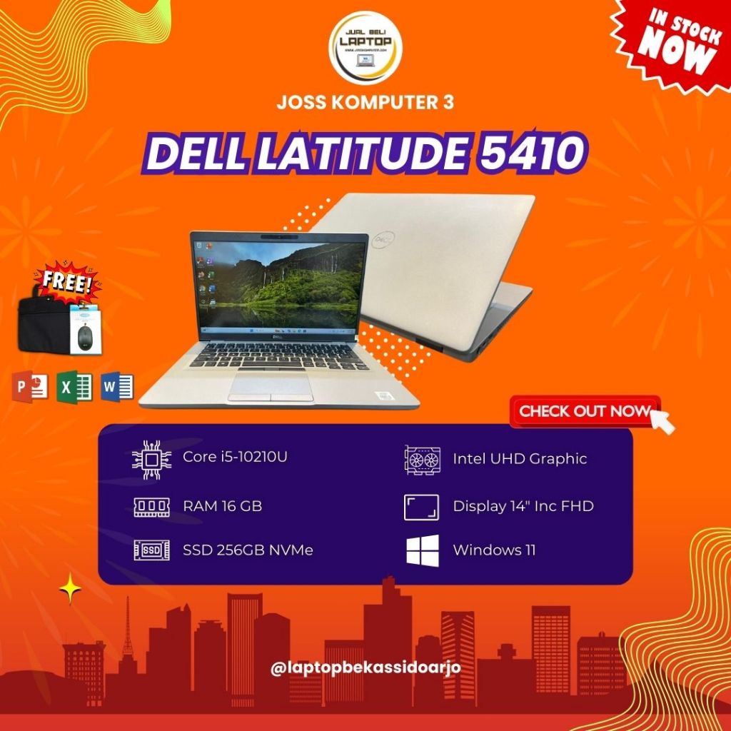 DELL LATITUDE 5410 // CORE i5GEN10