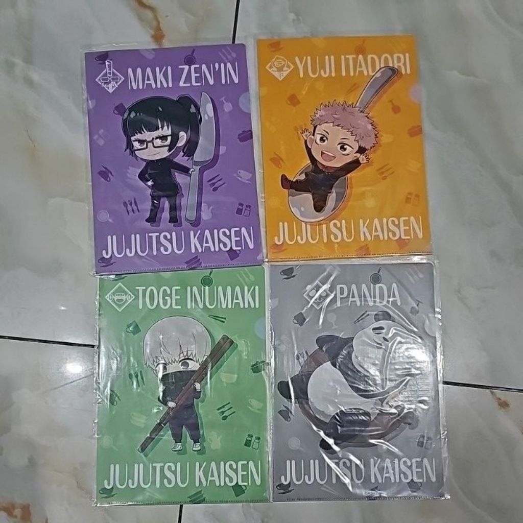 clear file jujutsu kaisen x cocos original anime merchandise
