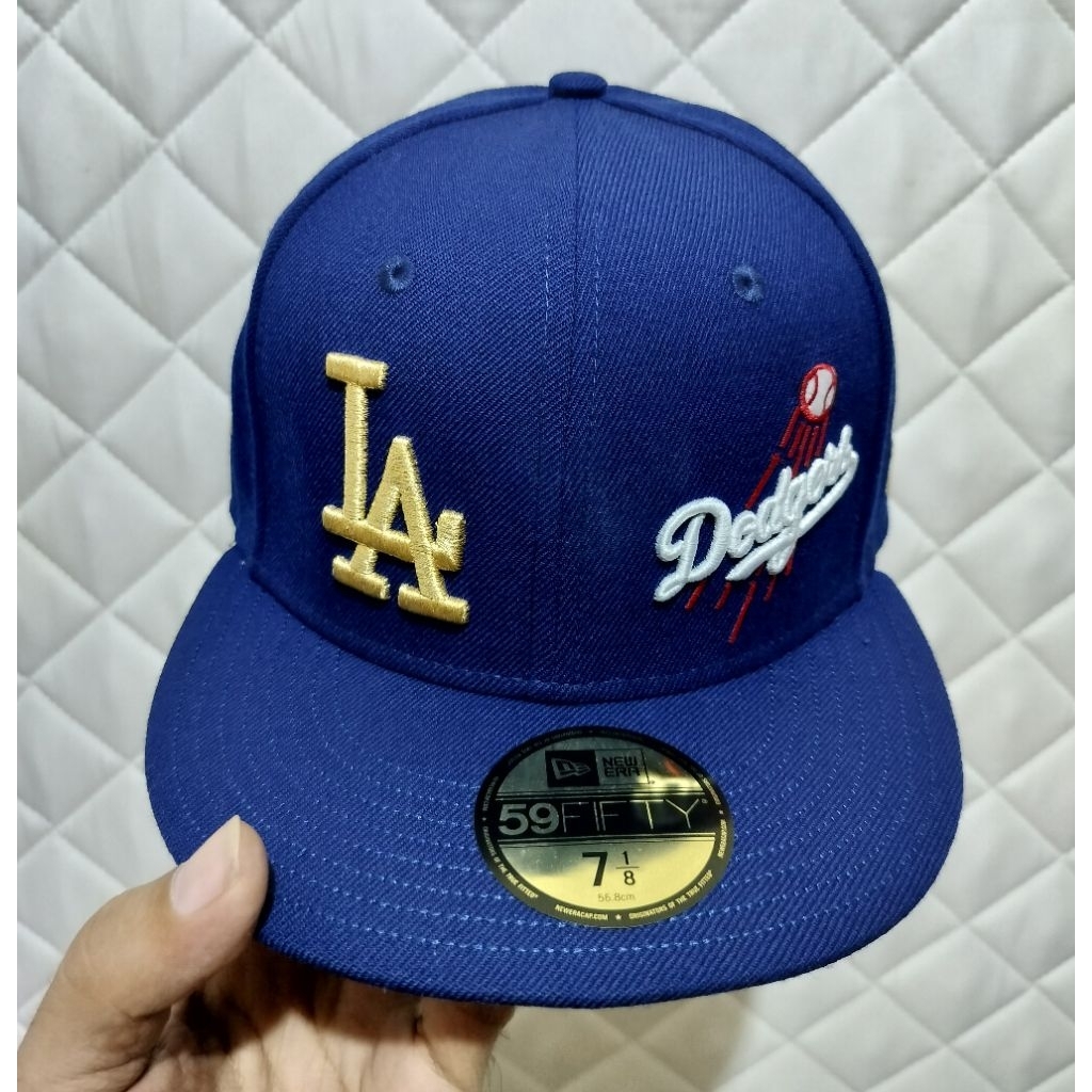 LA DODGERS EXCLUSIVE x NEW ERA 59FIFTY GOLD 7 1/8