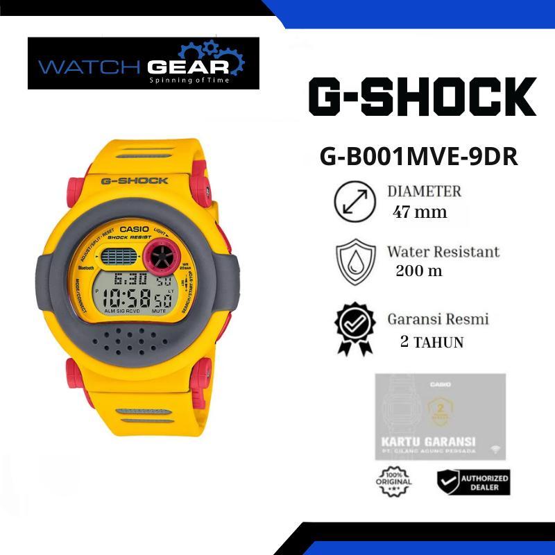 Jam tangan pria Casio G-Shock G-B001MVE-9DR Jason Retro Video Game Series Capsule Tough