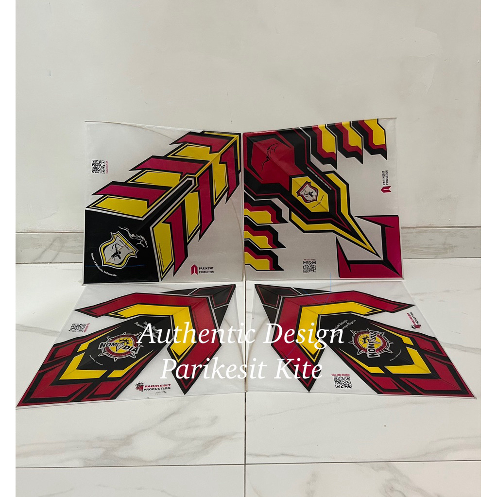 [ 50 / 100 PCS ] - LAYANGAN SUKHOI/SUKOI SUPER 3 WARNA 56 x 49 FULL PETUNG