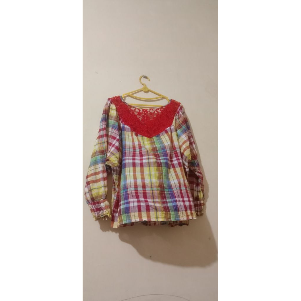 preloved baju wanita pribadi kemeja blouse dan gamis serta batik baju tidur