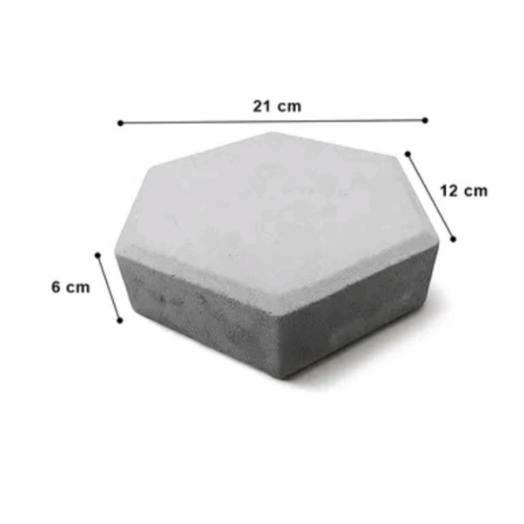 Paving blok/paving hexagon 21×12×6cm