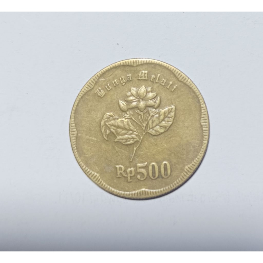 koin logam 500 1991 1992