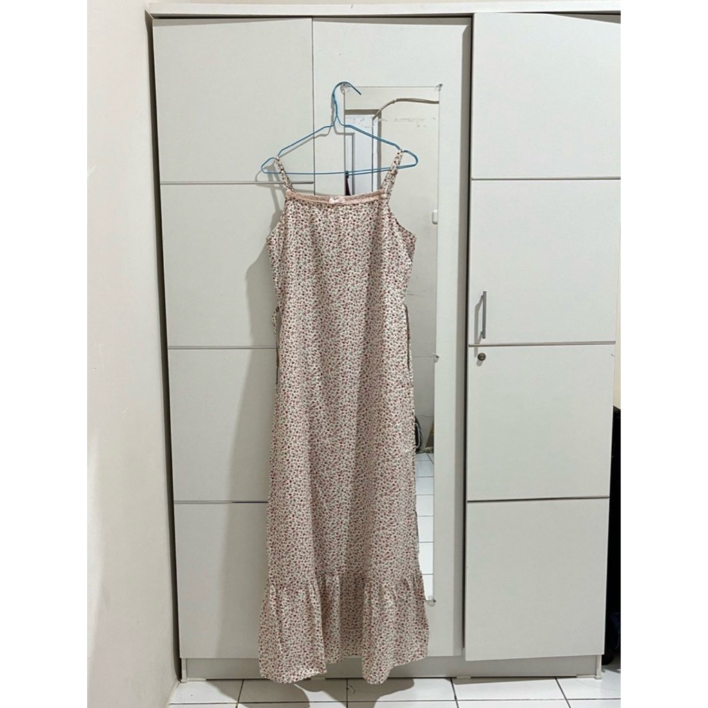 [qord] fleurine dress | flip dress | floral dress | coquette dress | korean dress