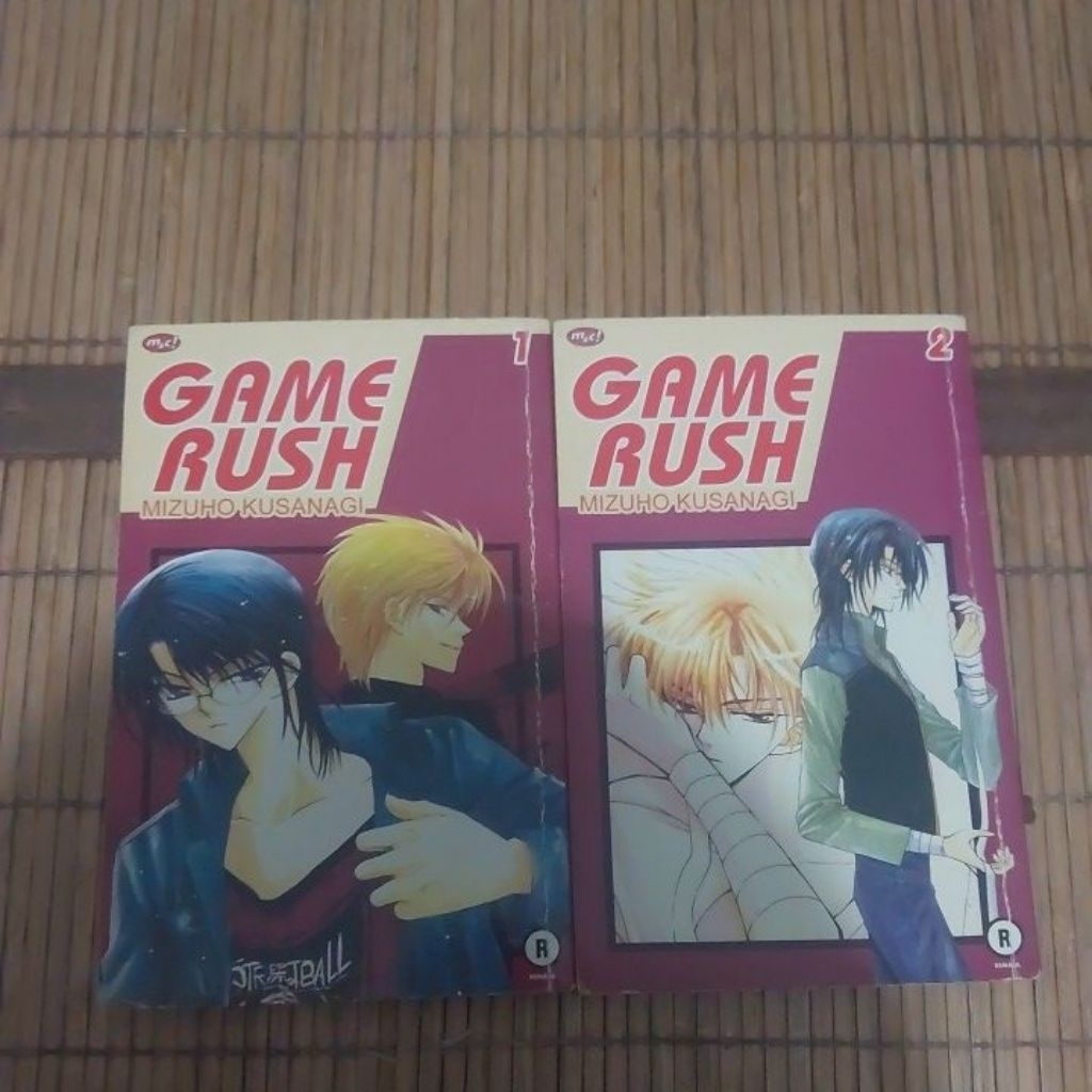 [SET] Komik Game Rush Vol 1-2 By Mizuho Kusanagi (Author Akatsuki no Yona) Preloved