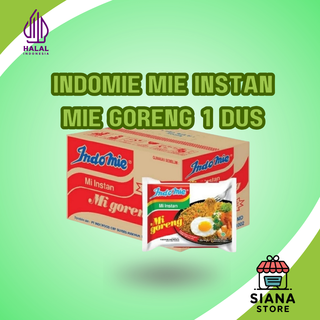 Indomie Goreng 1 Dus / Mie Instan Goreng