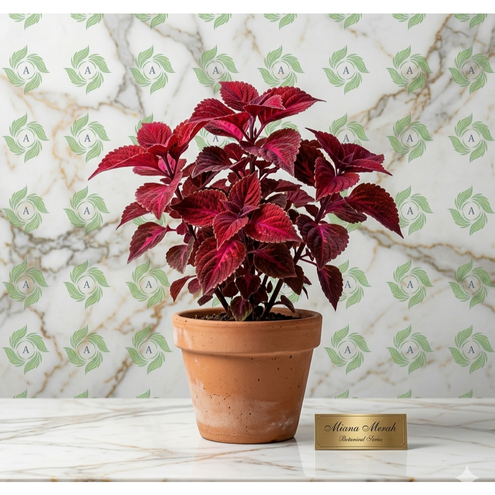 Tanaman Hias Herbal Miana Merah / Tanaman Obat Miana / Daun Miana