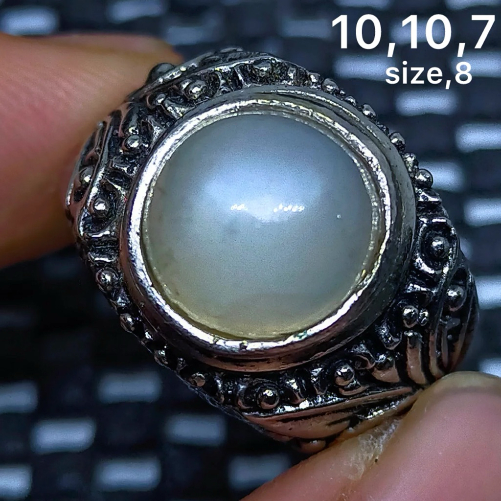 batu akik asli biduri bulan antik top hq natural (asli alam)