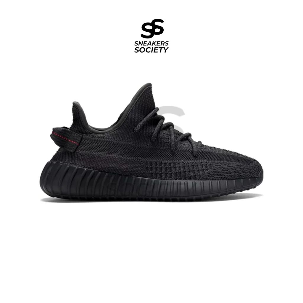 Yeezy Boost 350 V2 Black Static Authentic Sneakers Society