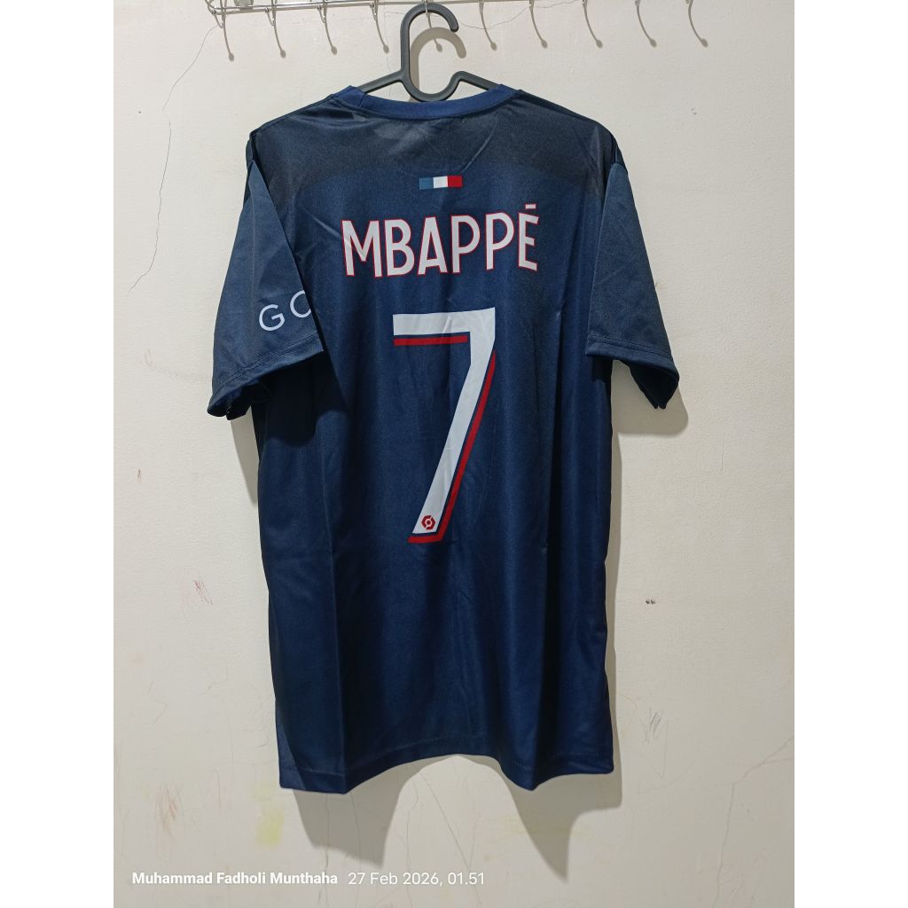 Jersey PSG Mbappe