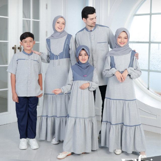 Sarimbit Ethica Elfa 285 Glacier Grey Gamis Ayumi 364 Koko Kahfi 271