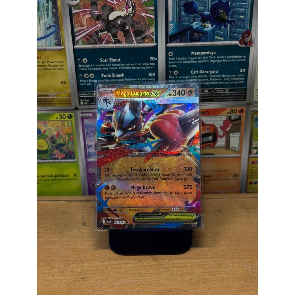 Mega Lucario ex MA3 092/193 RR Mega Impian