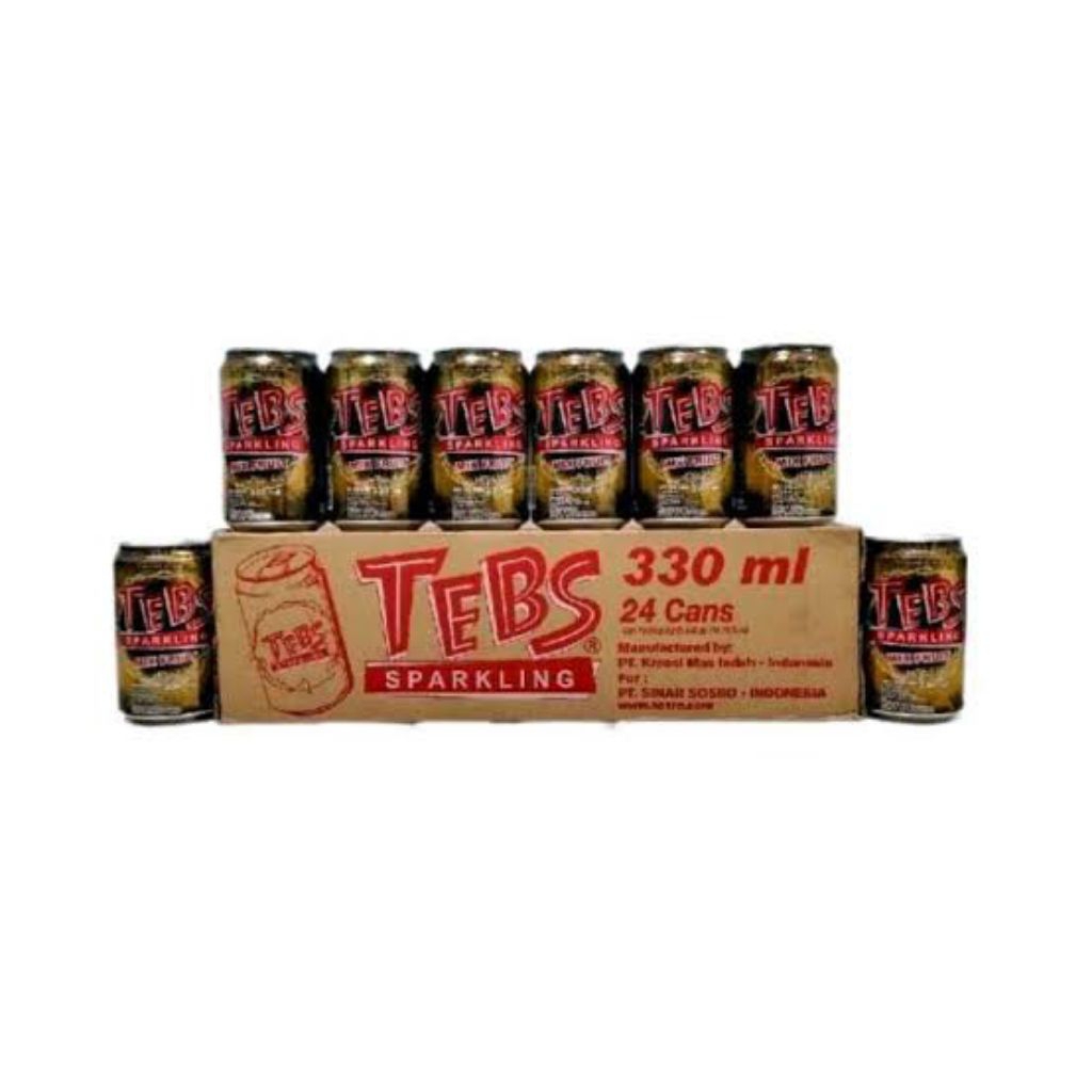 minuman kaleng tebs 330ml 1dus 20 kaleng