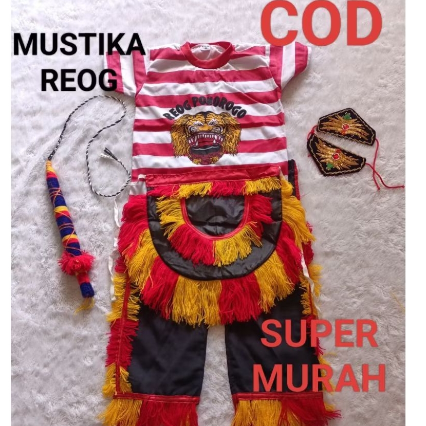 BAJU REOG, BAJU JARANAN, BAJU REOG ANAK, BAJU JARANAN ANAK, KOSTUM REOG ANAK