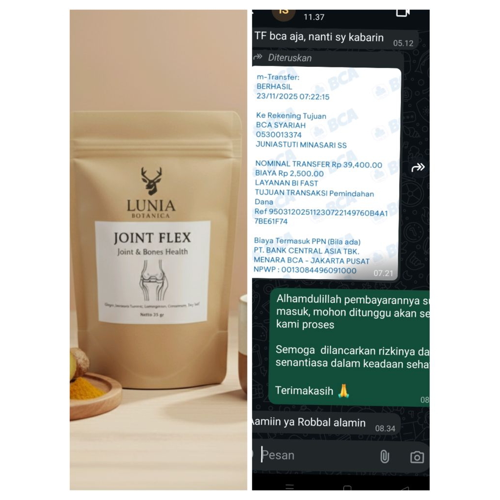 Joint Flex – Teh Nyeri Sendi & Penguat Tulang Jsr