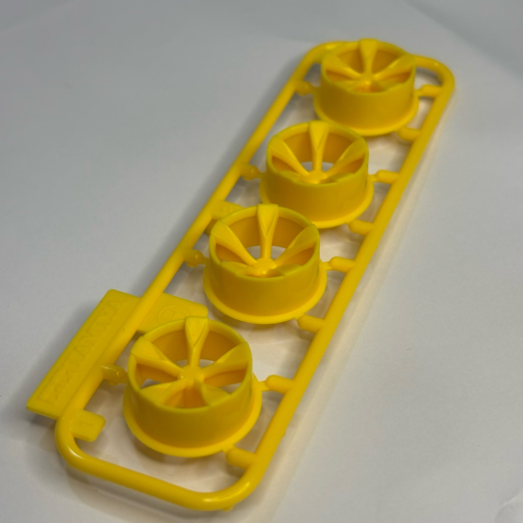 Velg Tamiya 5 Spoke Kuning Original